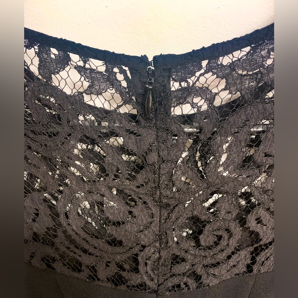 Saks 5th Designer Black Dress | Size 4-6 | Like New - Picture 7 of 8